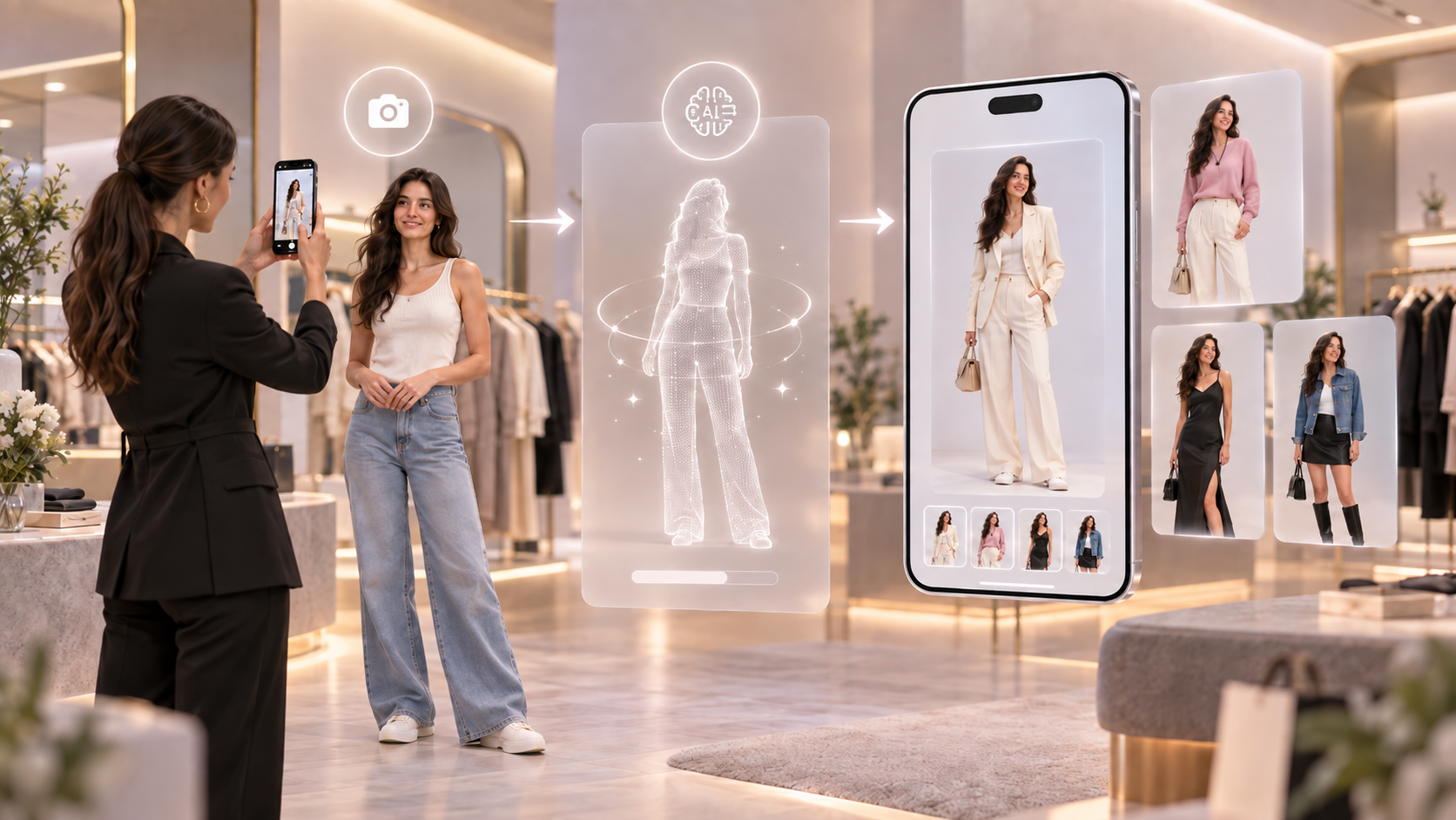 Покупателя фотографируют один раз, а MyFit.Style собирает галерею образов